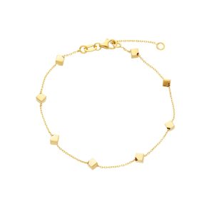 Bracciale con Pepite in Oro Giallo 18 kt